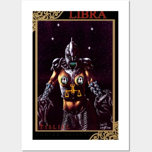 Zodiac Knights - libra Posters and Art